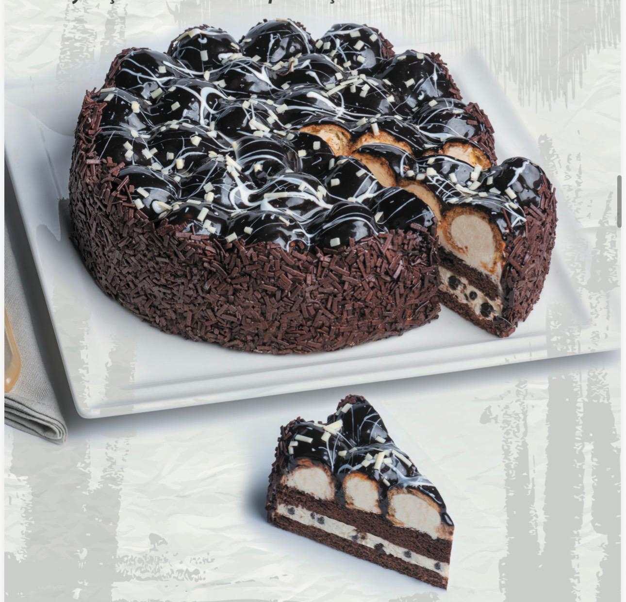 Mono Siyah Profiterol